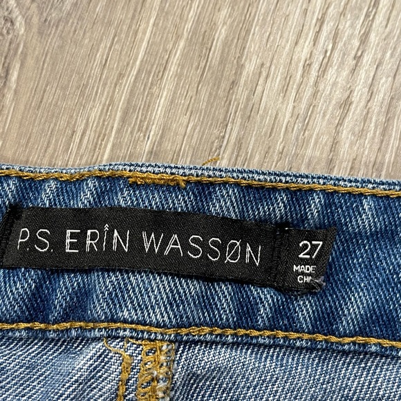 PS Erin Wasson Cut Off Jean Shorts Size 27 OC6 - Picture 3 of 3